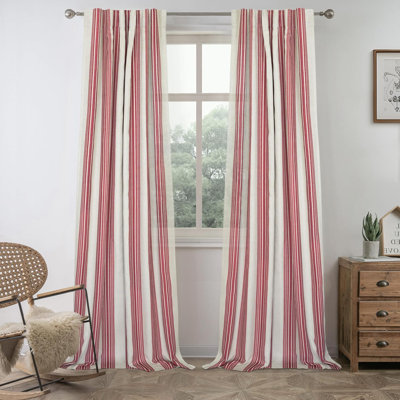 Rideaux semi-transparents avec passe-tringle Chris
