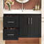 Meuble-lavabo mural 36 po avec 2 tiroirs-207860620