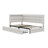 Upholstered Twin Size Daybed With Storage 2 Drawers And LED Lights-944801906