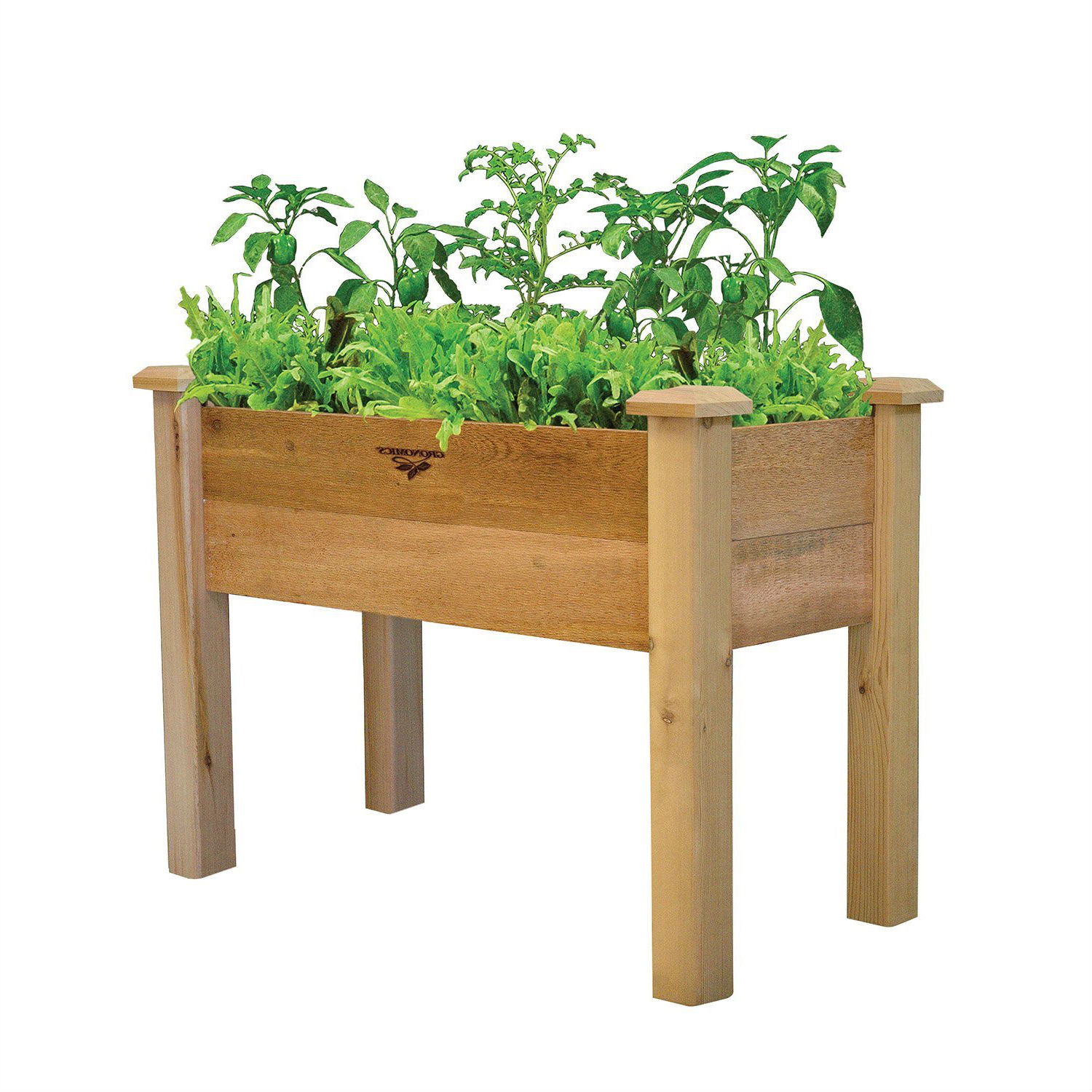 F4 Wood Raised Garden Bed | Wayfair