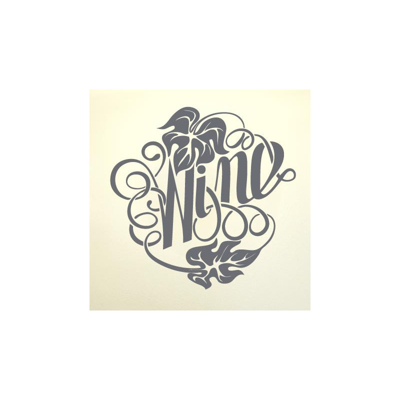 Wall Decal, Large, Grey