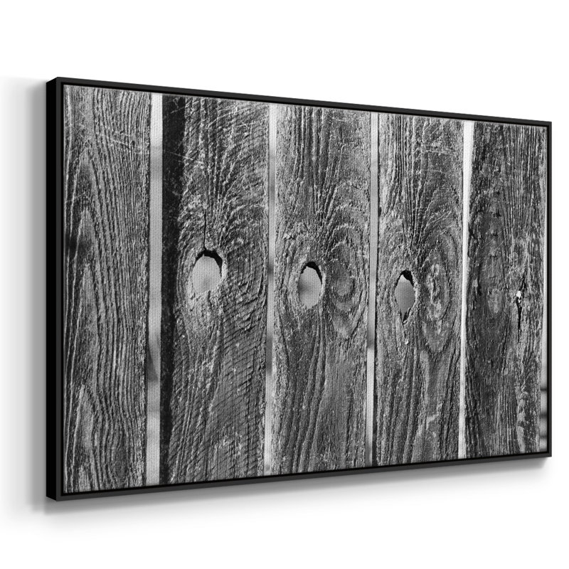 Found Textures II - Toile encadrée de qualité supérieure - prête à être accrochée, H 17 po x l 25 po x P 2 po