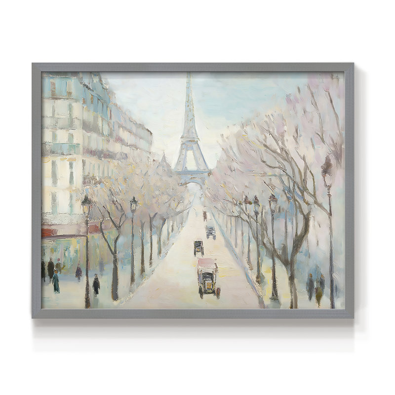 Paysage, série XLVI, reproduction encadrée, H 16 po x l 20 po, Grey