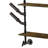 Industrial Pipe Bar Wall Liquor Shelf Floating Shelves With Wine Glass Holder