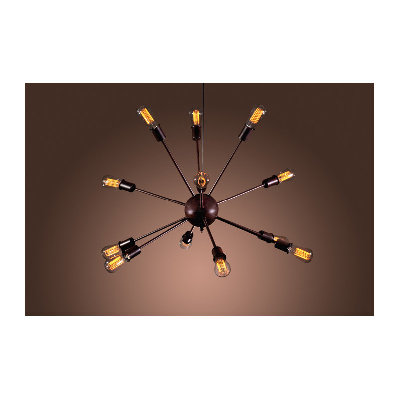 Lustre sphère spoutnik 12 lumières Amundson