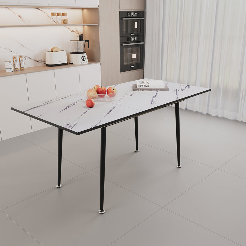 1 Piece Rectangular Dining Table Without Chair