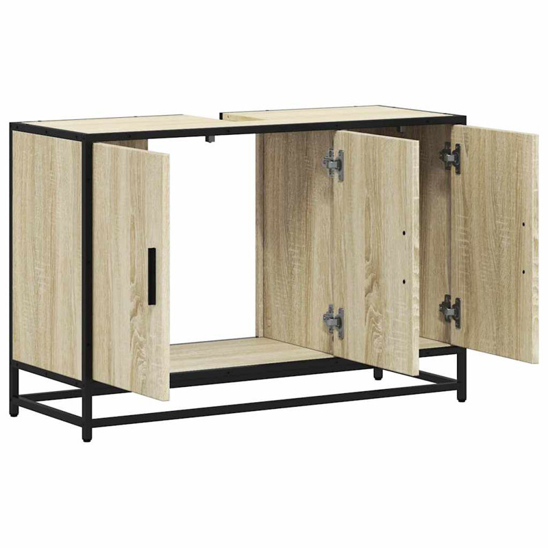 Altamae Bathroom Cabinet, Sonoma Oak