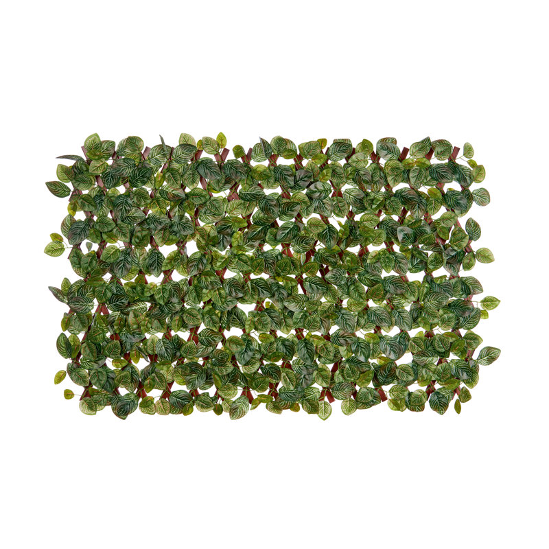UV Resistant Plastic Plants & Flowers Wall Decor