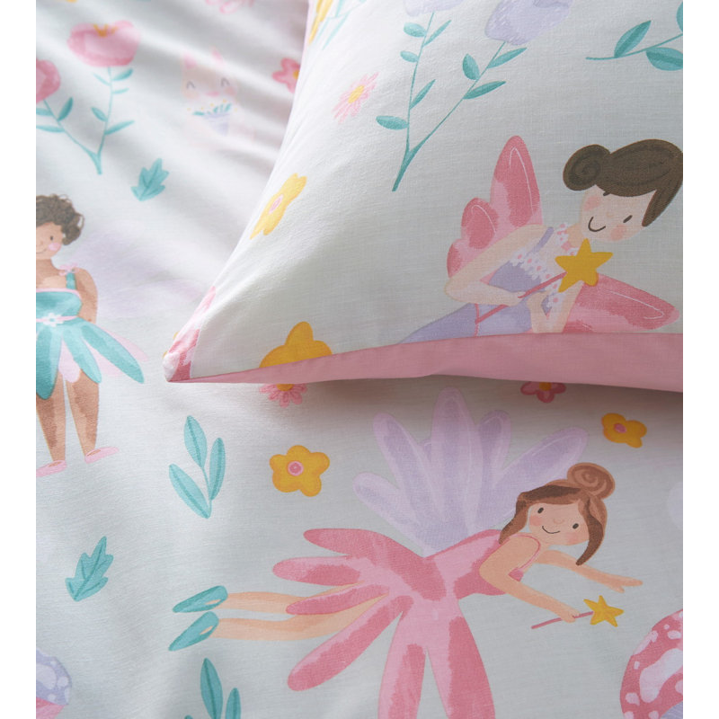 Cotton Blend Duvet Cover Set with Pillowcases, 200 x 200 cm