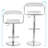 Amogne Swivel Upholstered Faux Leather Adjustable Height Counter Stool with Steel Frame-1594291249
