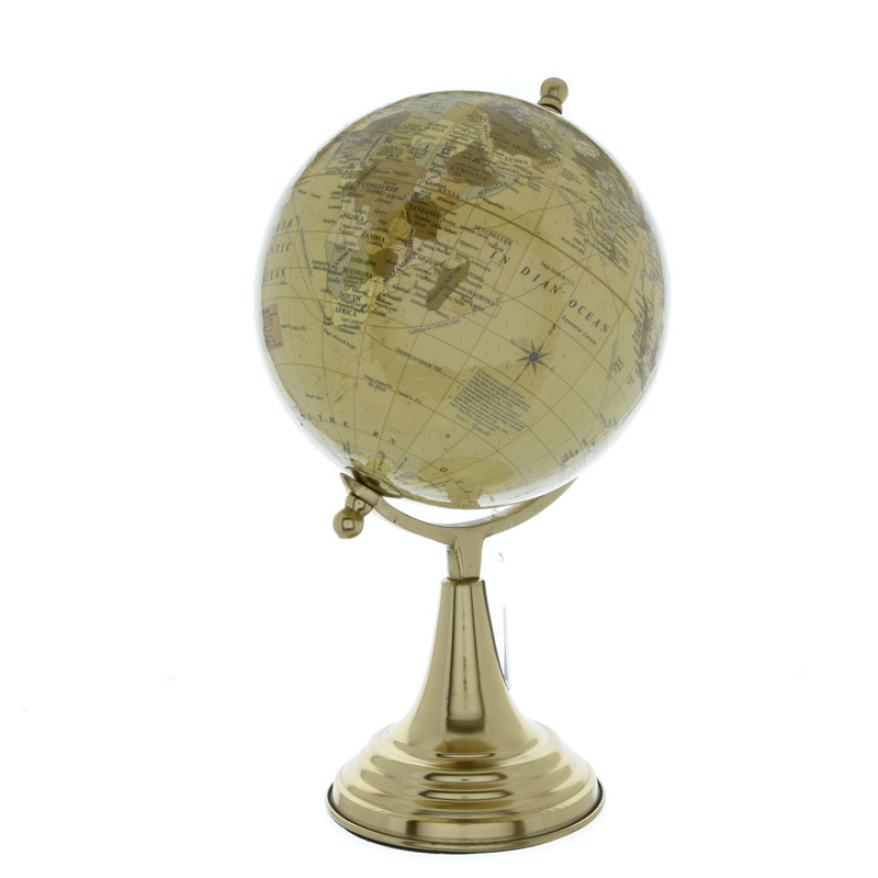 Plastic / Acrylic Tabletop Globe, 30cm H x 20cm W x 20cm D