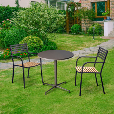 Ensemble bistro extérieur L 27,5 po Denes