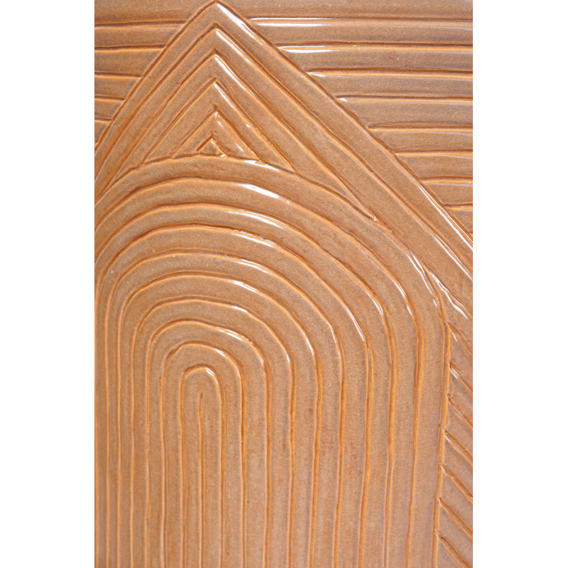 Serenity Garden Stool, Taupe Gloss
