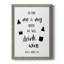 «Drink Wine», art textuel sur toile-1264461322-1264461319