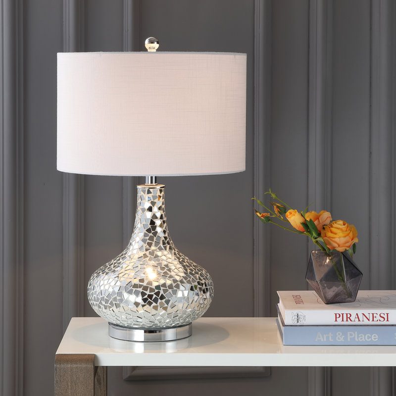 Lampe de table en mosaïque 26 po Landreth
