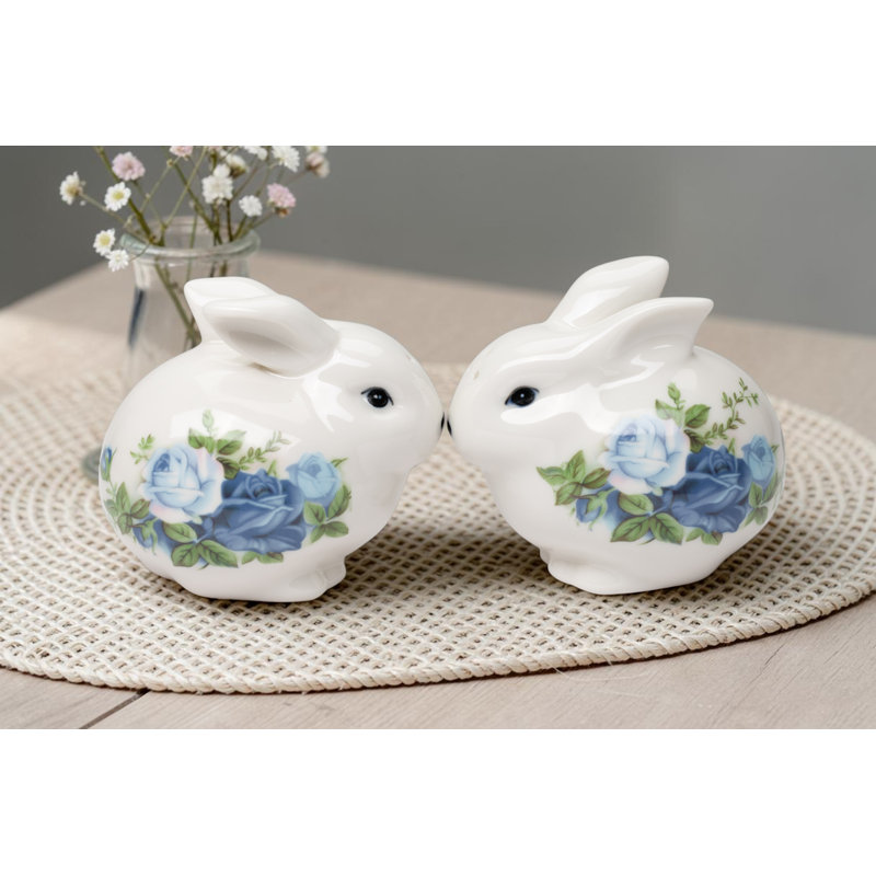 Lapin de Pâques victorien sel et poivre