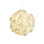 Akari Lanterns Deluxe Rounds Hanging Pendant Light - Warm white glow