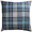 Lockwood Wool Check Cushion in Denim Blue-134463364-134463361