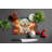 Coton De Tulear Fall Glass Cutting Board Large