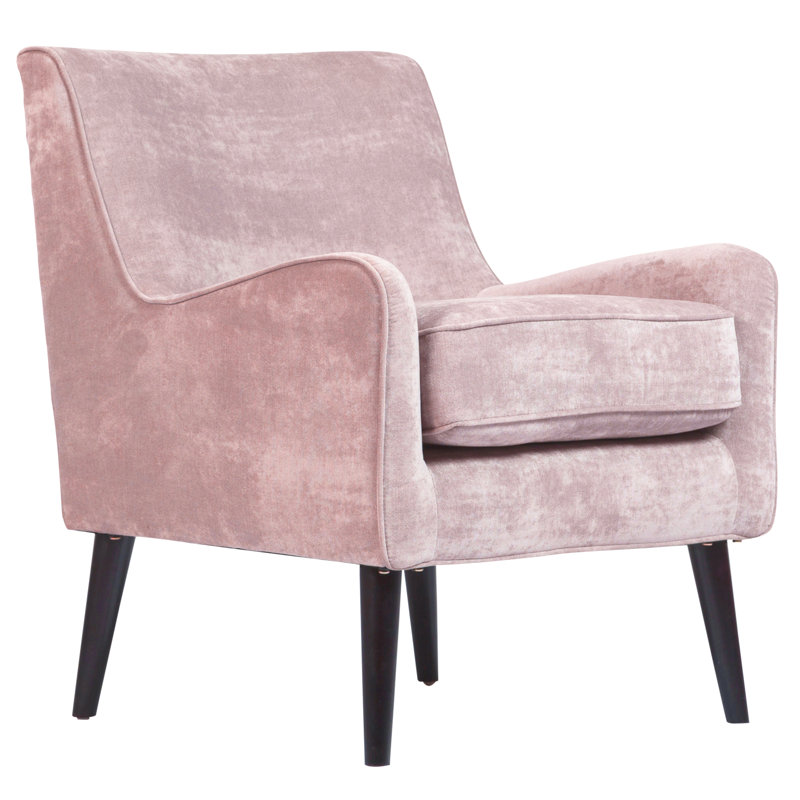 Lorena Upholstered Armchair, Pink