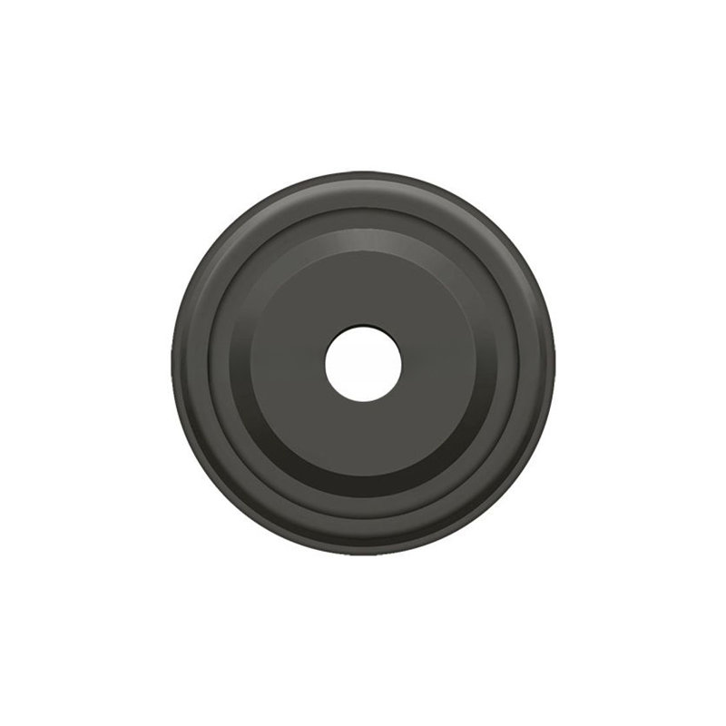Metal Knob Backplate, Oil-Rubber Bronze