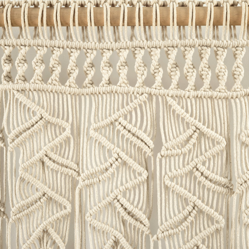 Cantonnière en coton Westerfield / rideau de cuisine / décoration murale simple neutre 40 x 30, Neutre