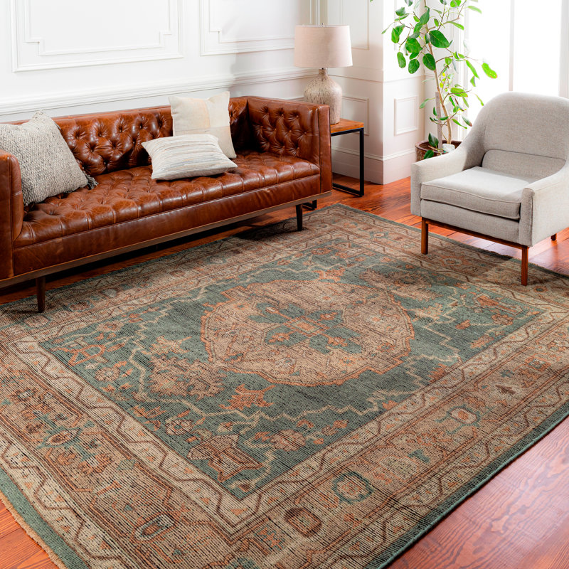 Meja Wool Oriental Area Rug, Rectangle 8' x 10'