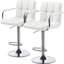 Tabouret de bar pivotant en velours et en polyuréthane pivotant Brychan-1394896345