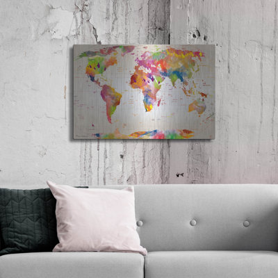 "Carte du monde" par Mark Ashkenazi
