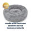 Silentnight Calming Plush Donut Pet Bed-55843482-93676162