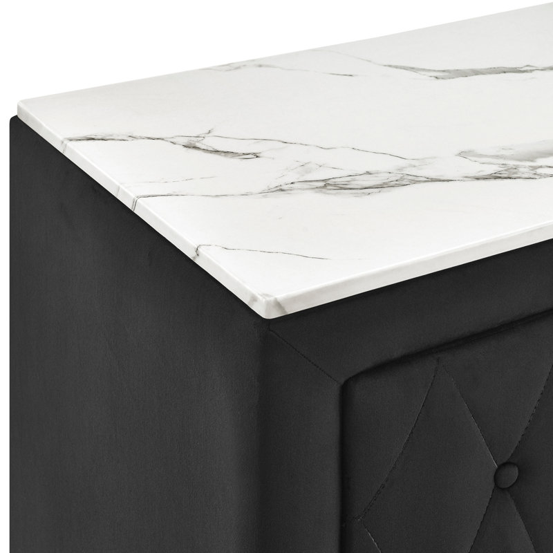 Mobilier de chambre à coucher 1pc, Noir