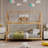 Twin Size Solid Wood House Bed With Headboard And Footboard-1894234003