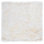 Tapis blanc en peau de mouton fait à la main Mera