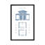 « jardin structures iii », impression sur toile-72130413-72130414