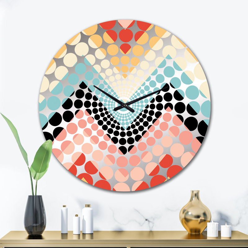 Horloge murale Tribal Fusion, Grand
