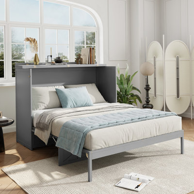 Murphy Bed With Large Drawers And USB