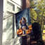 Drapeau de chiot Halloween House-113107329