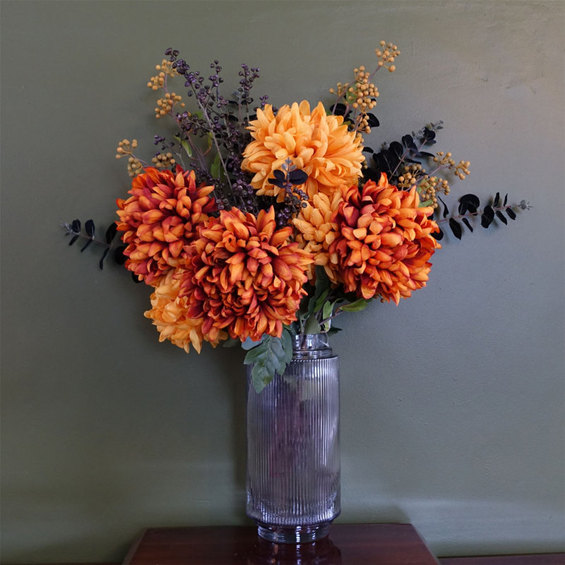 Silk Artificial Arrangement in Vase
