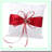 Elegant Heart-Shaped Wedding Ring Pillow for Ceremony
