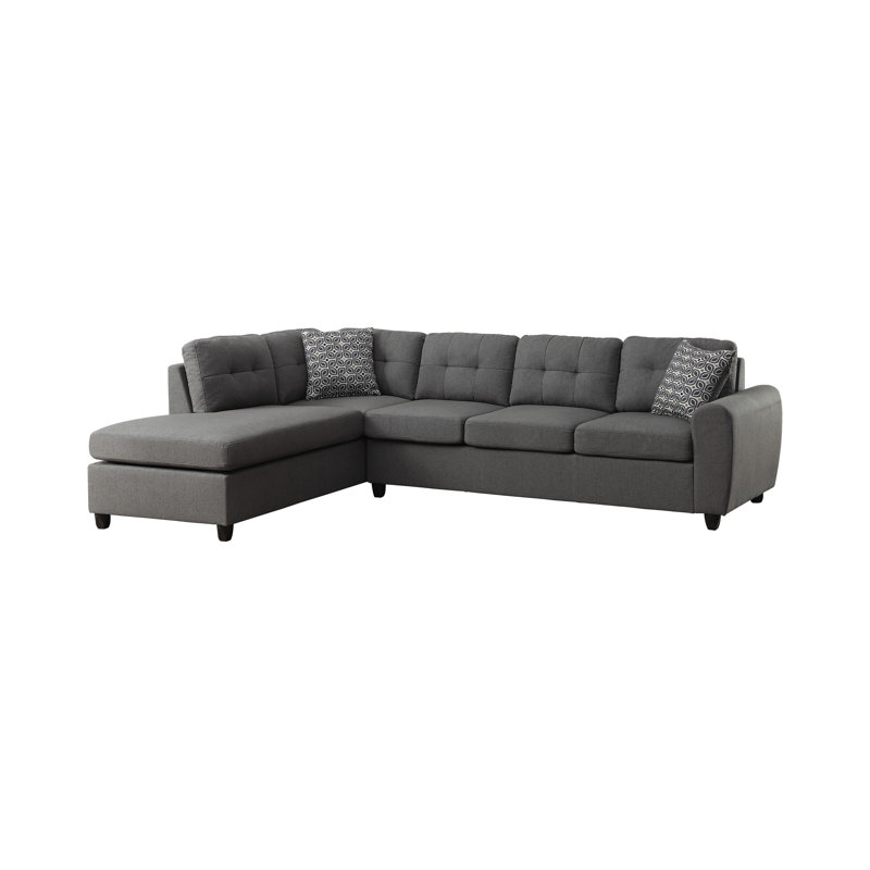 Artamas Upholstered L-Shaped Sectional Reversible