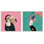 Toucan et flamant rose, ensemble de 2 giclées par yvette St. Amant