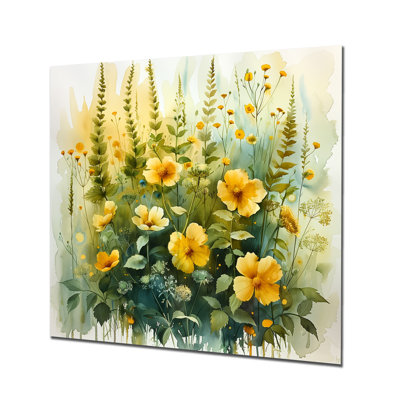 Yellow Green Garden Fresh Daisies - Daisies Wall Decor