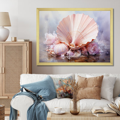 " Pink Seashell Serenity "