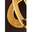 Samos Pendant in Vintage Brass
