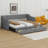 Upholstered Daybed With Two Drawers-1646944611