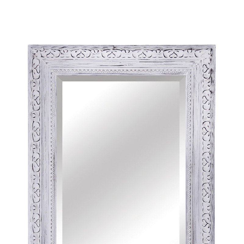 Wood Frame Lengthened Mirror