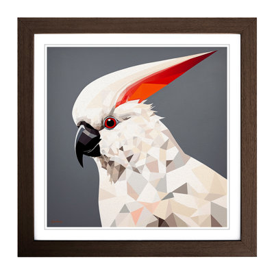 Cockatoo Constructivism No.4 - Framed Print