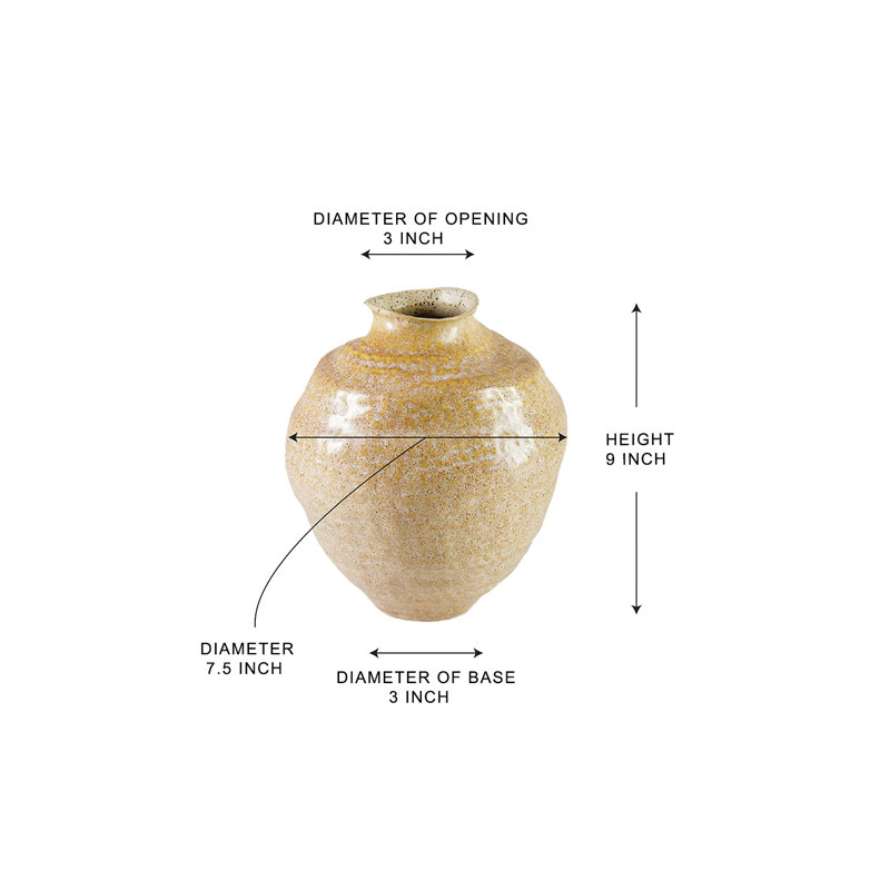 Vase en céramique Wrought Studio ™ Solterra