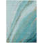 Tapis turquoise intérieur / extérieur lavable à la machine-111829139