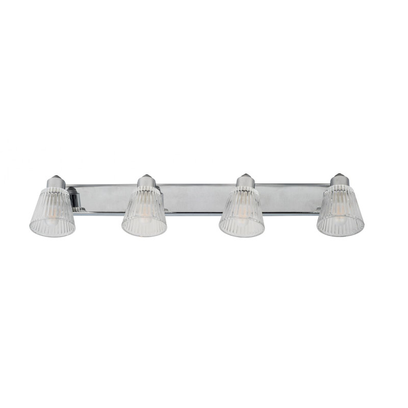 Airicka 4 - Light Vanity Light, Polished Chrome